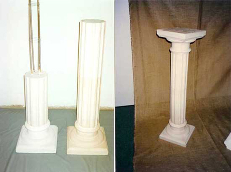 molde para columnas de yeso
