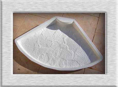 mold for curbs corner for pool, molds for curbstones corner and pool